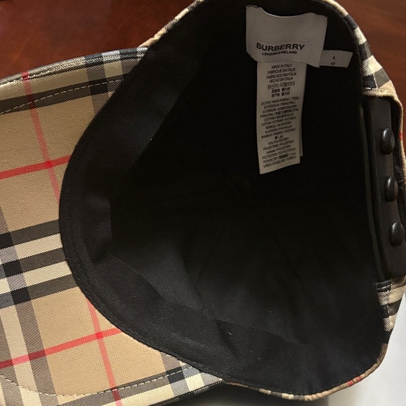 Burberry Vintage Archive Beige Check Cap - Picture 5 of 6